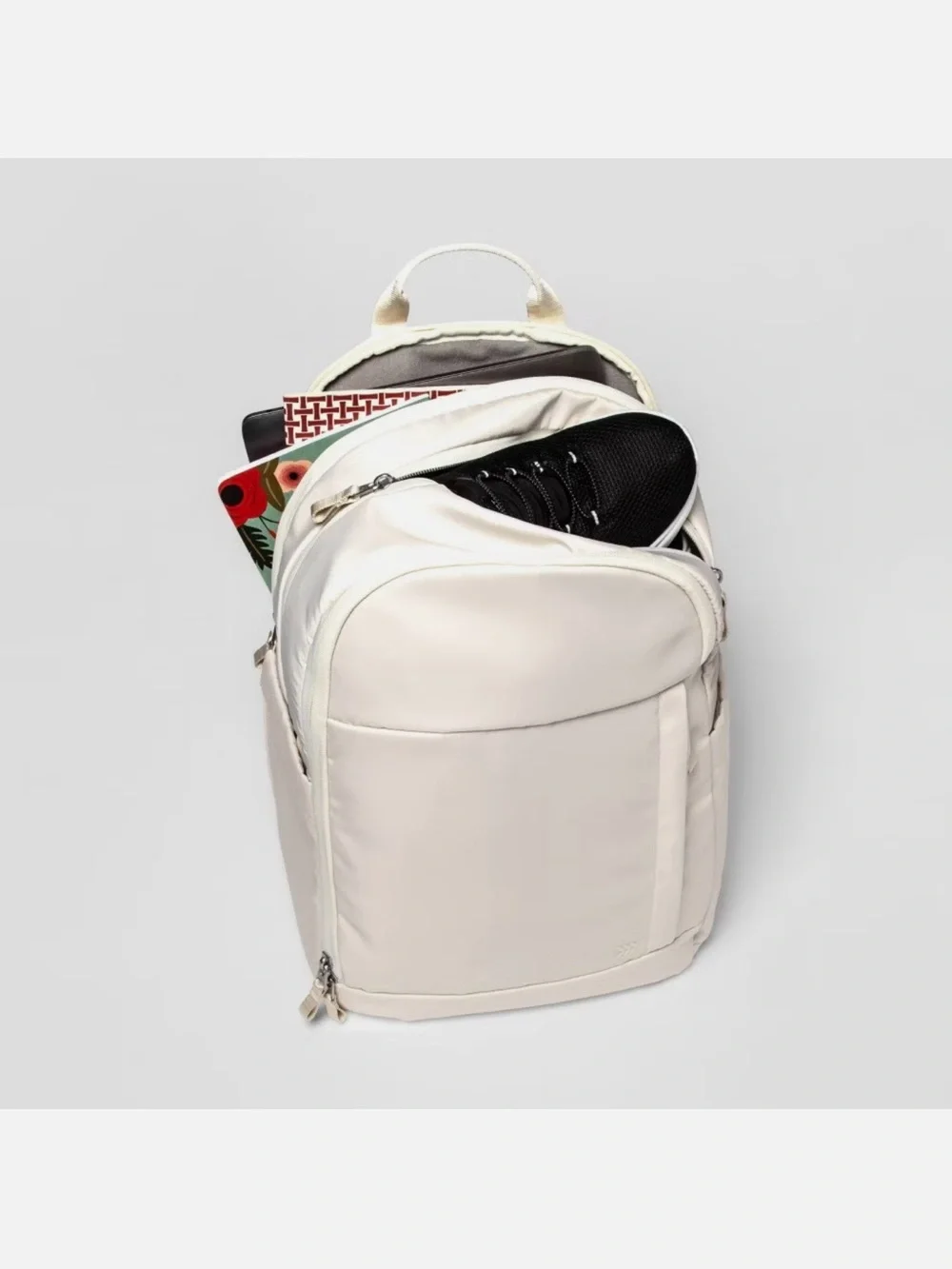 Neutral Cream Women’s Backpack - Minimal Urban Carry